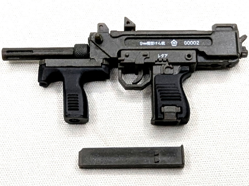 1/6 陸上自衛隊 9mm 機関拳銃 53式 信号拳銃 セット_画像2