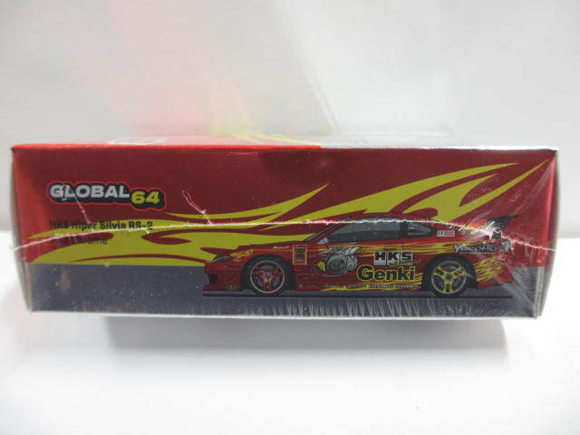≪ターマック ワークス≫⇒1/64 HKS Hiper Silvia RS-2 Chrome Red _画像2