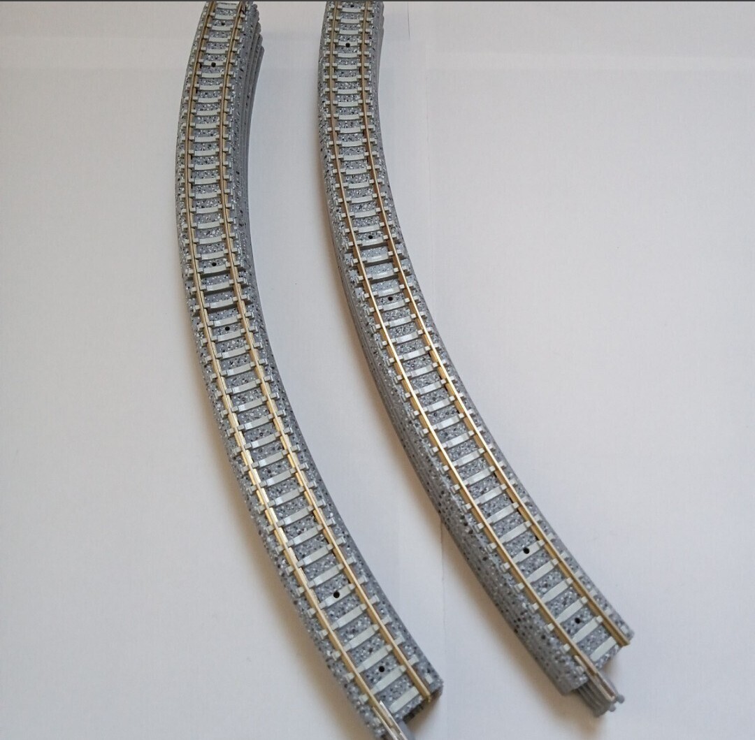 新品 TOMIX(トミックス) 1191 カーブPCレールC280-45-PC(F)の8本セット　最新仕様のPC枕木タイプ_画像1