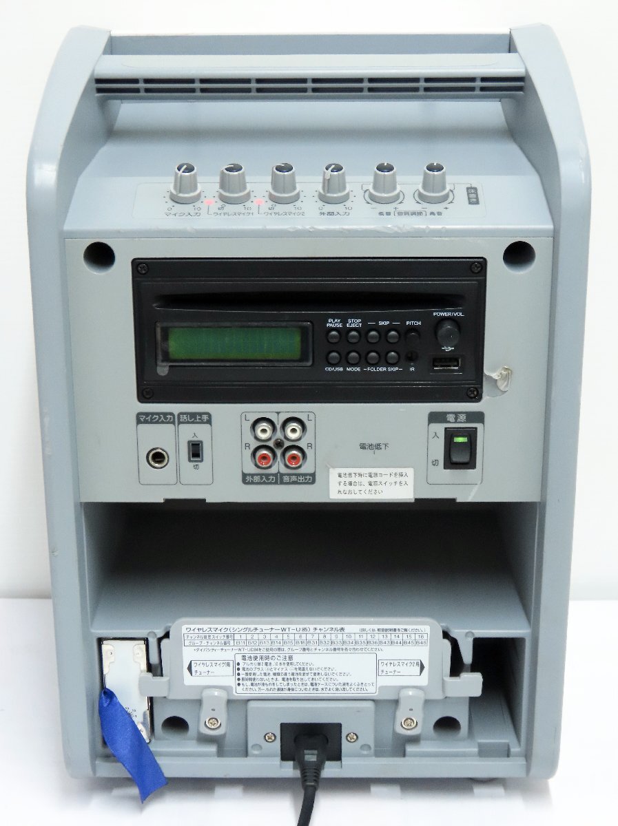 140*Victor Victor портативный беспроводной усилитель PE-W50 SERIES PE-W51SCD(B)? *1107-406