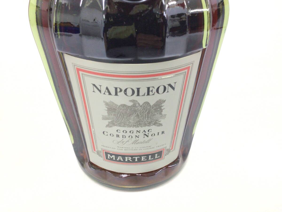  бренди Martell Napoleon koru Don nowa-ru зеленый бутылка 700ml 40% масса номер :2(128)①