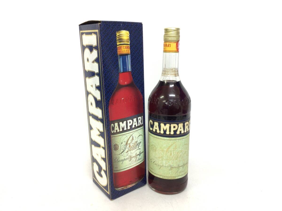 リキュール カンパリ ビター 旧 1000ml 重量番号:2(T-10)①_画像1