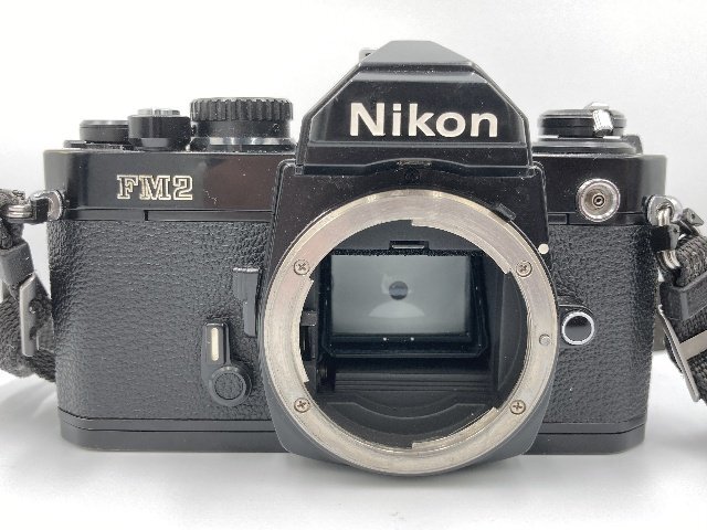 Nikon ニコン New FM2 ブラック ボディ 一眼レフカメラ ∥ 73F51-6_画像2