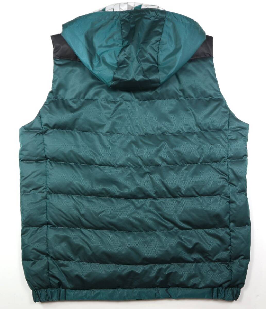 極美品★le coq sportif ルコック・ゴルフ　フード付きダウンベスト/LLサイズ_画像2