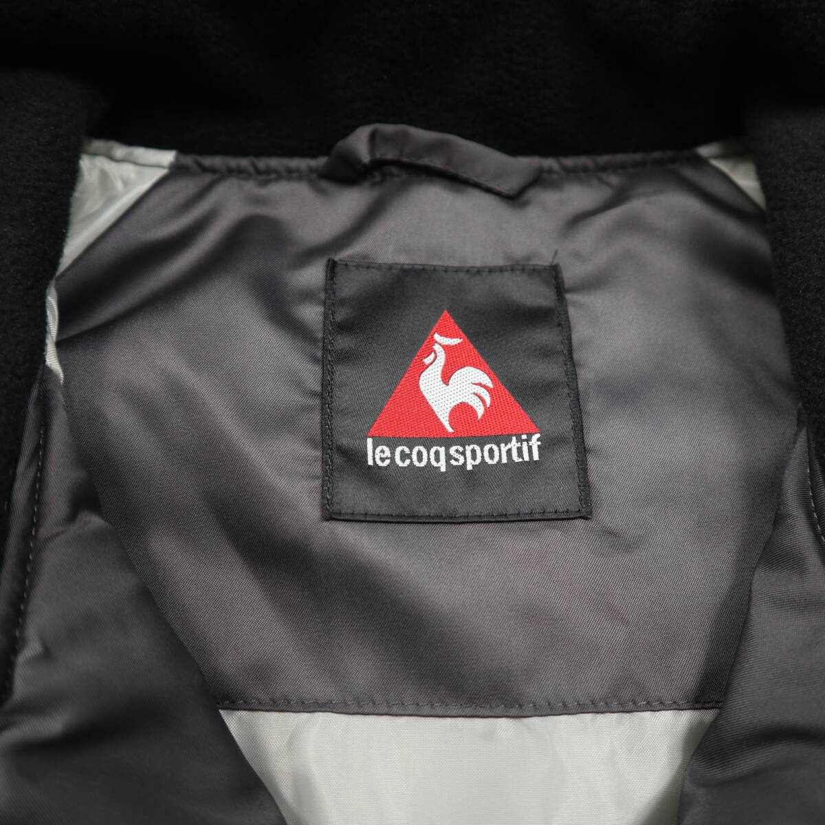 美品★le coq sportif ルコック　中綿入りパテッドジャケット/Mサイズ_画像7