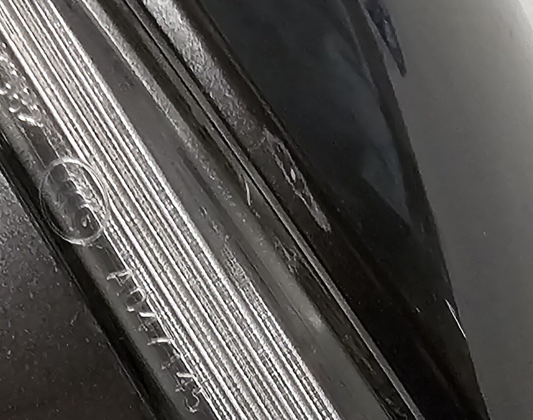 マツダ CX-3・DK8FW 純正 ドアミラー/サイドミラー 左 [46G・グレー] ターンシグナル・カメラ付 カプラー・8P/4P ブルーレンズ 良品 2020年_画像6