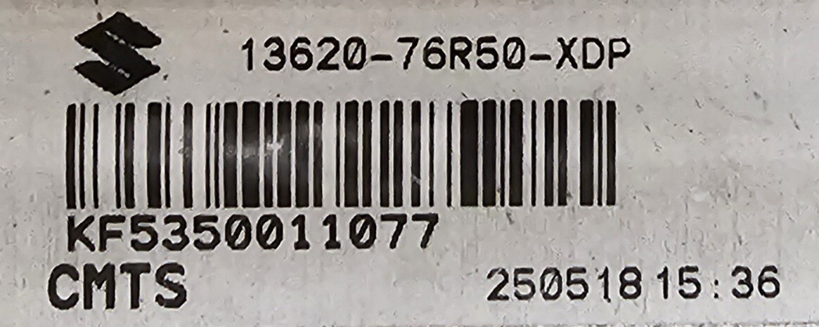 スズキ クロスビー・MN71S 純正 インタークーラー 新品交換品 低走 2019年車 品番:13620-76R50_画像7