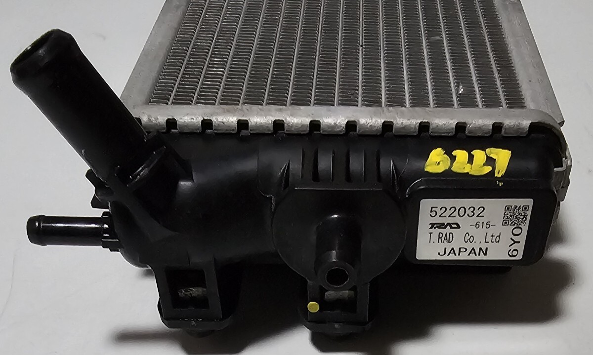 ホンダ フィットeHEV・GR3 純正 ラジエーター・インバーター用ラジエーター・ダブルファン・コンデンサー セット 2024年 良品 GR4/GR6/GR8_画像10