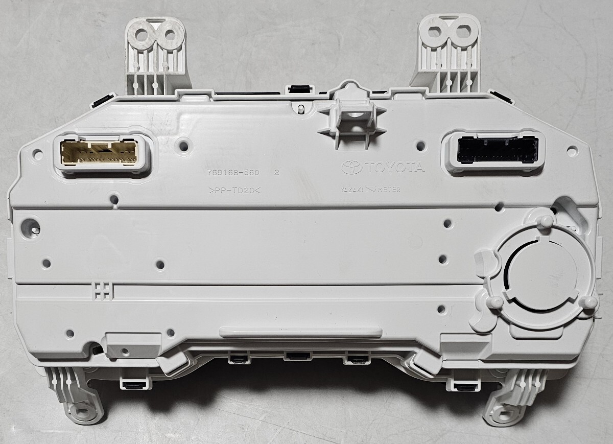 トヨタ ヴォクシー・ZWR90/ZWR95 純正 グレード:SZ スピードメーター 距離28781km 2022年車 2ZRFXE 品番:83800-28Q11_画像6