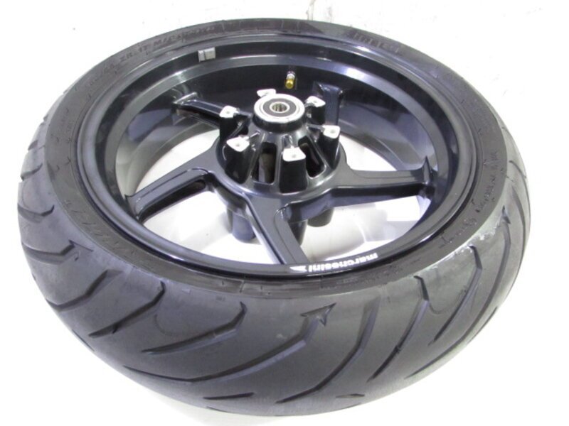 ZEXT ドゥカティ SS1000DS 程度良好!! 溝有タイヤ付 ブレンボ(マルケジーニ)製 リア ホイール 検※ SS900 999S 900SS MS4R 166K06_画像3