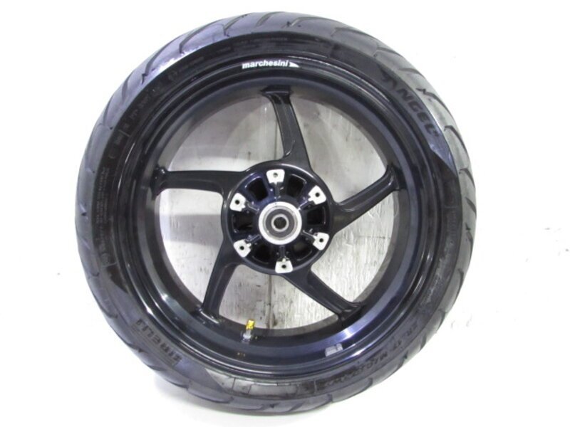 ZEXT ドゥカティ SS1000DS 程度良好!! 溝有タイヤ付 ブレンボ(マルケジーニ)製 リア ホイール 検※ SS900 999S 900SS MS4R 166K06_画像1