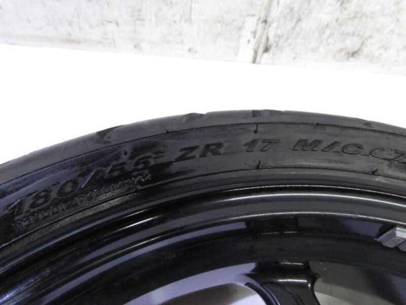 ZEXT ドゥカティ SS1000DS 程度良好!! 溝有タイヤ付 ブレンボ(マルケジーニ)製 リア ホイール 検※ SS900 999S 900SS MS4R 166K06_画像5