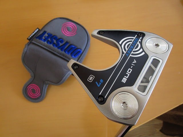 .。o○　美品　オデッセイ　Ai-ONE SILVER #7 S パター　34インチ_画像1