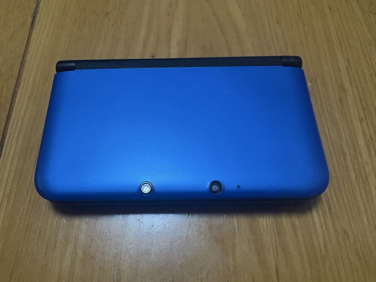1円スタート Nintendo ニンテンドー3DSLL ブルー 任天堂 通電確認済み_画像1