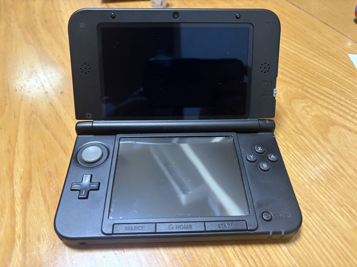 1円スタート Nintendo ニンテンドー3DSLL ブルー 任天堂 通電確認済み_画像4