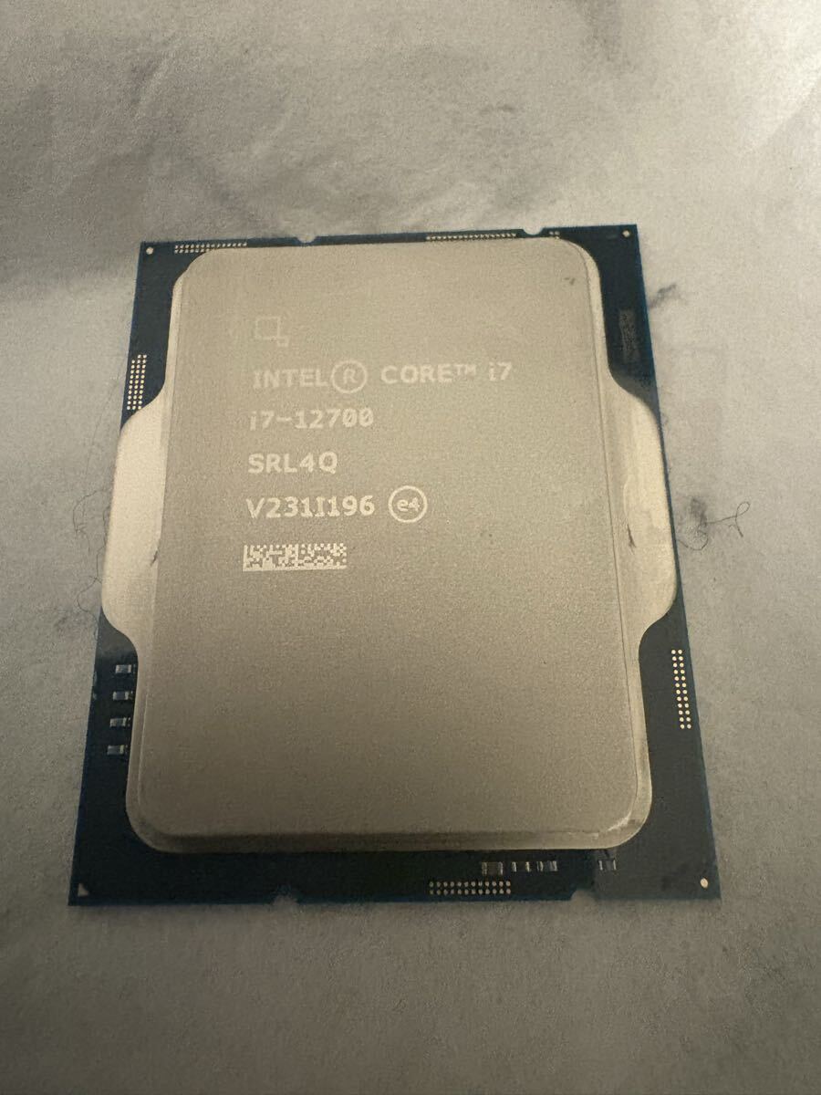 1円スタート CPU インテル Intel Core i7 プロセッサー i7-12700 LGA1700 12世代_画像1