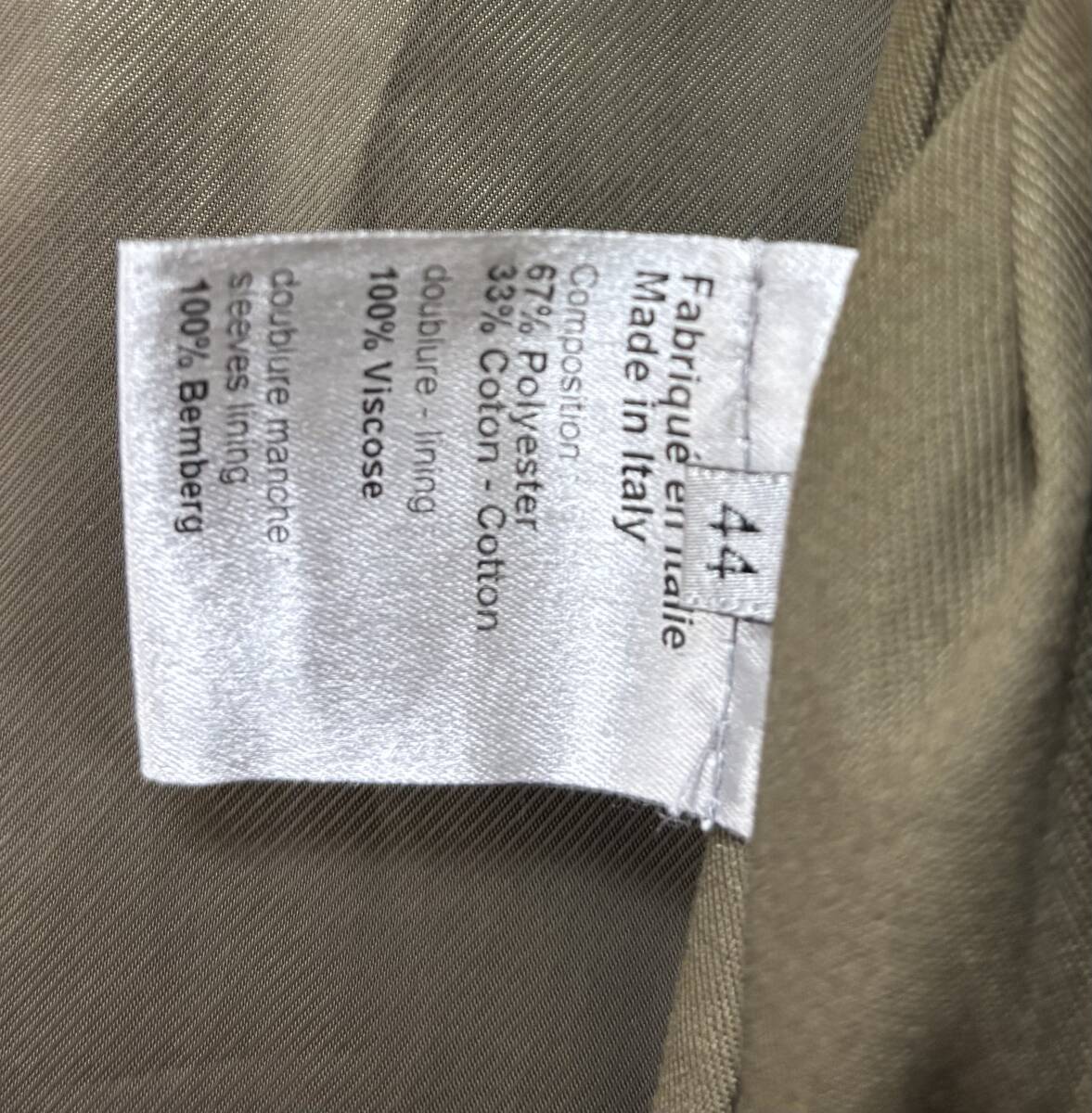 クリスチャン　ディオール　トレンチコート_画像4