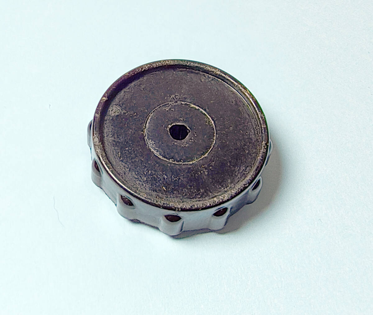 コールマン　200A　バルブホイール　黒_画像1