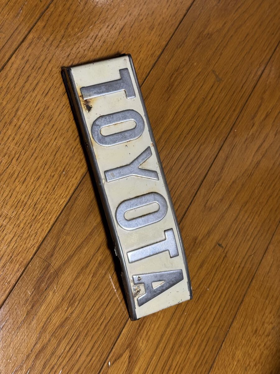 （中古）ランドクルーザー40 トヨタ TOYOTA リア エンブレム オーナメント FJ40_画像1