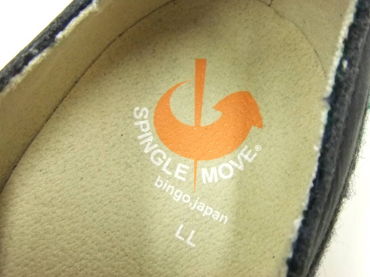 #SPINGLE MOVE# новый товар спортивные туфли LL Woolrich в клетку Spingle move 