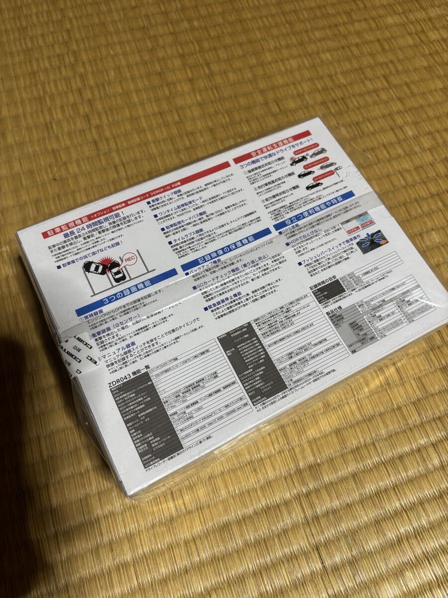 ZDR043 新品 コムテック ドライブレコーダー 前後2カメラ 前後200万画素 Full HD GPS 32GB _画像2