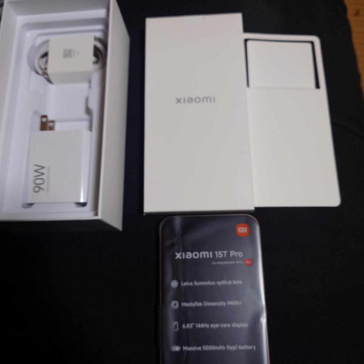 Xiaomi 15t pro 12GB/256GB モカゴールド☆国内版☆新品同様品☆の画像5