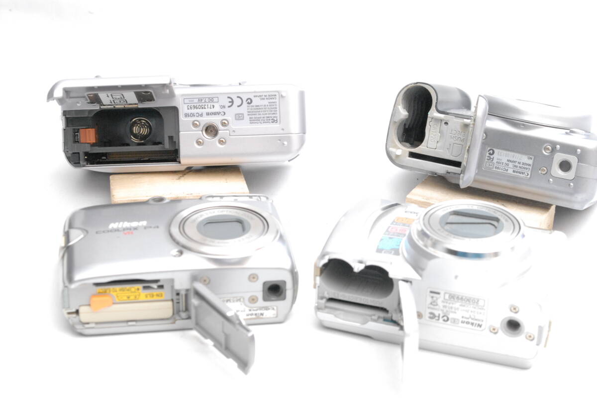コンパクトデジカメ　4点　（ジャンク品） 11-25-03_画像3