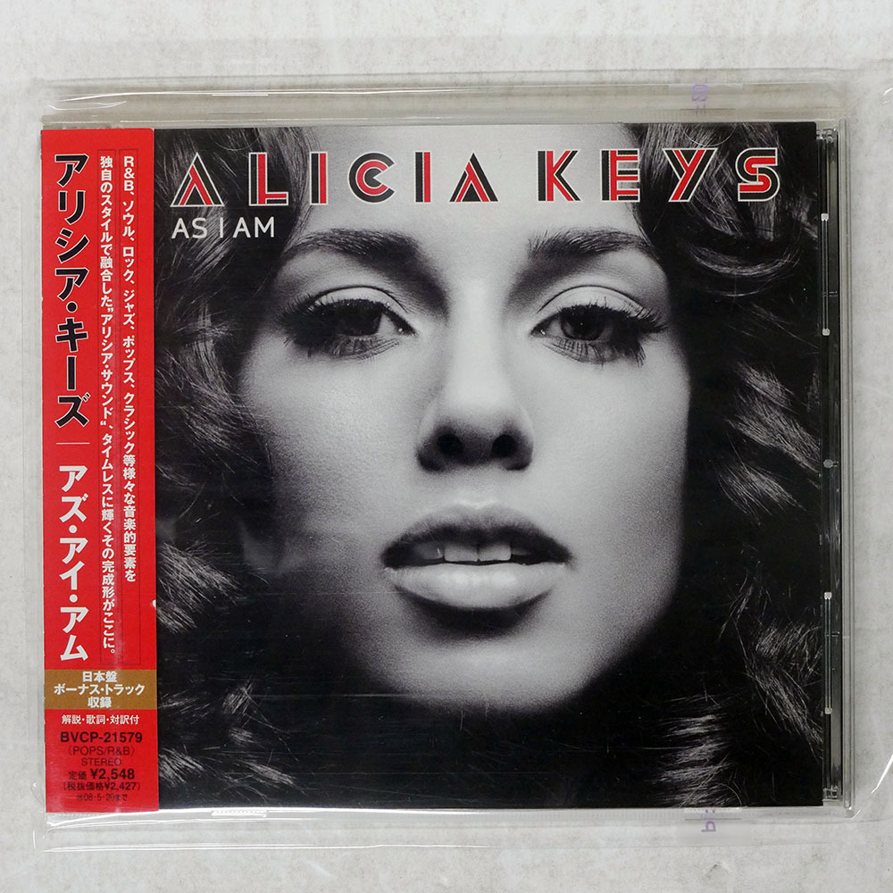帯 国内盤 ALICIA KEYS/AS I AM/J RECORDS BVCP21579 CD □_画像1