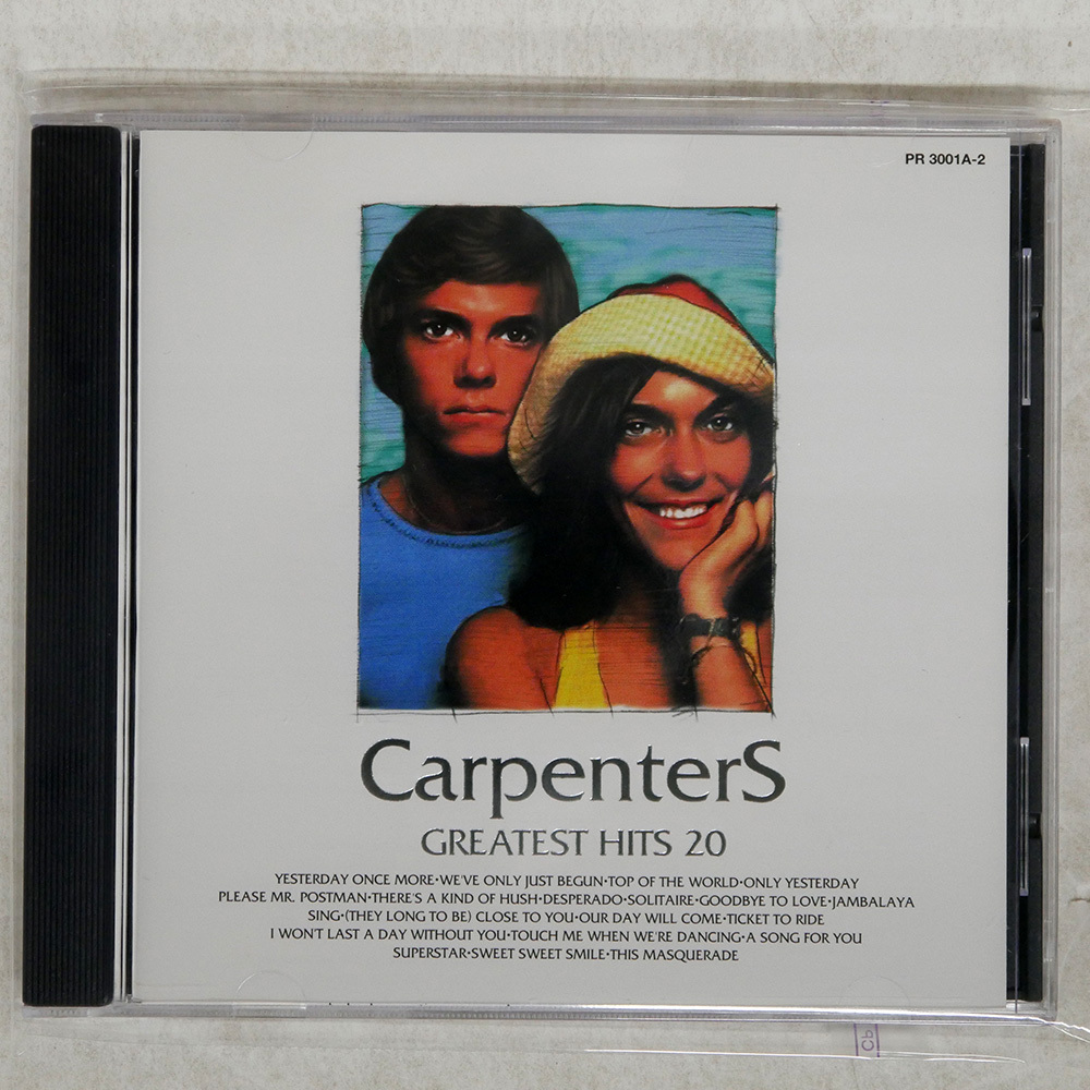 輸入盤 CARPENTERS/GREATEST HITS 20/PRINCE PR3001A-2 CD □_画像1