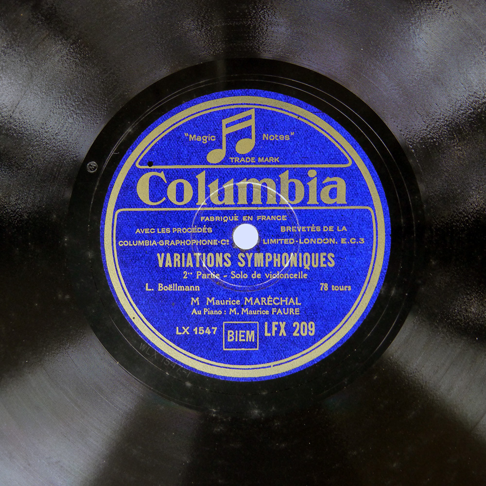 . Франция запись M.mare автомобиль ru/poe Ла Манш реверберация . менять . искривление /COLUMBIA LFX209 SP