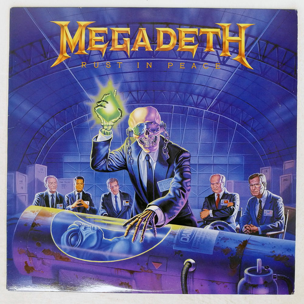 US盤 MEGADETH/RUST IN PEACE/CAPITOL C191935 LP_画像1