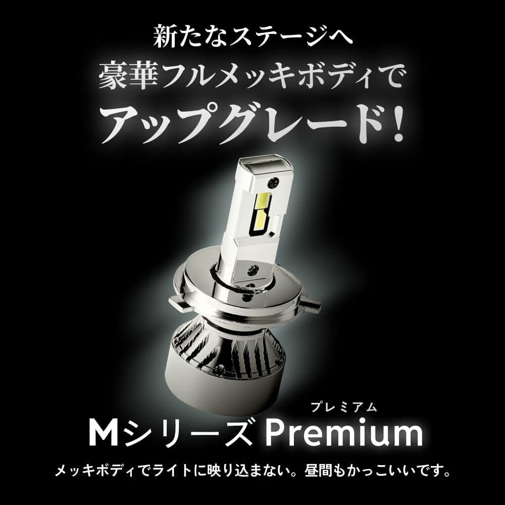 【20%OFF】【送料無料】HID屋 LED 爆光 ヘッドライト バルブ 1灯 H4 H7 ホワイト 車検対応 安心保証 WR250Rなどに_画像4