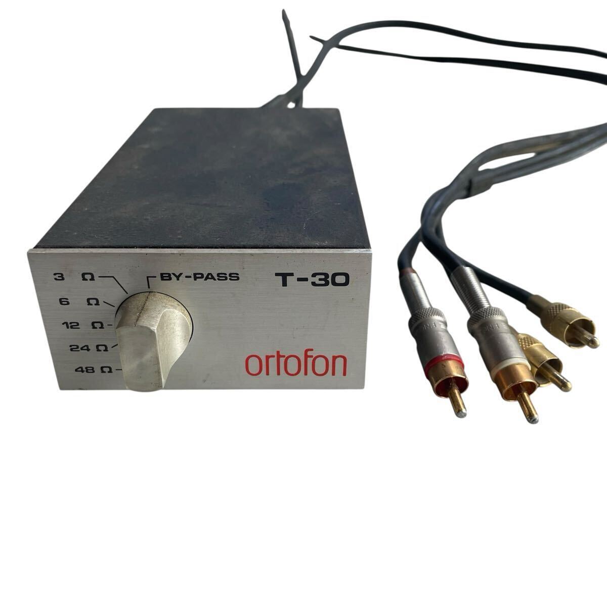 オルトフォン オーディオ MC昇圧トランス ortofon T-30 昇圧トランス_画像1