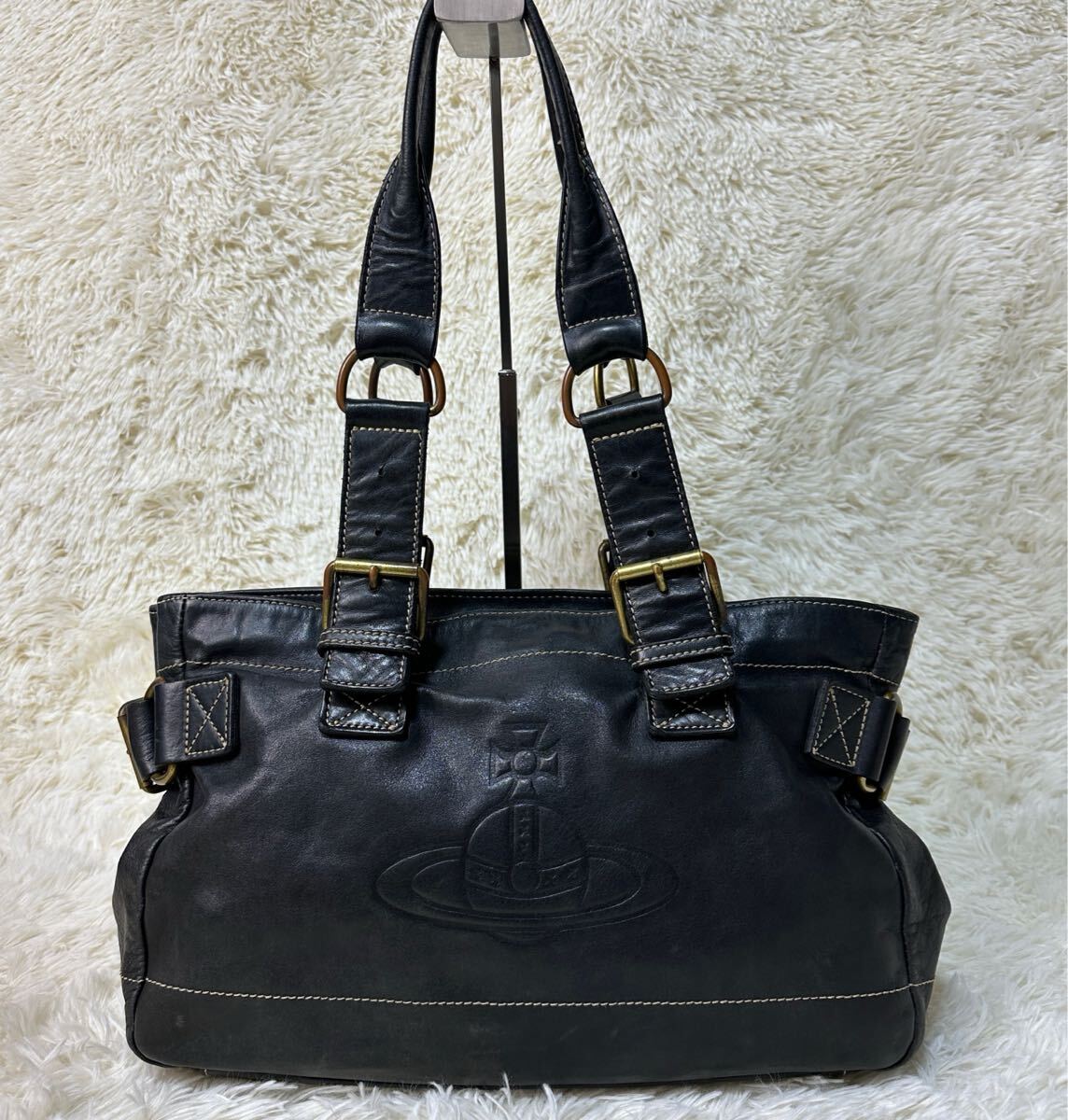 Vivienne Westwood Vivienne Westwood сумка Accord o-b большая сумка кожа черный 