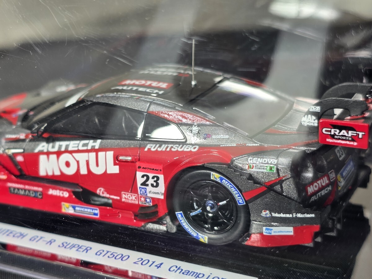 EBBRO EBBRO 1/43 Nissan Nissan MOTUL AUTECHmochu-ru "Отэк" GT-R super GT500 2014 #23 Champion машина 45107