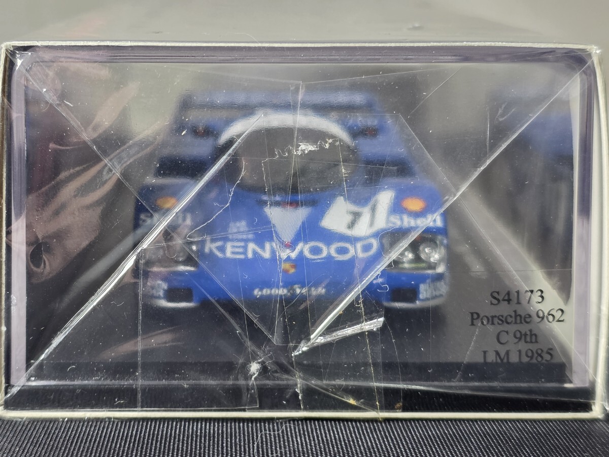 SPARK スパーク 1/43 S4173 ポルシェ962C KENWOOD #11 1985 ルマン９位_画像4