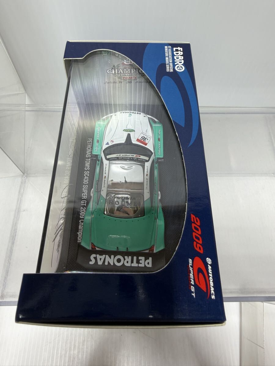 44277 EBBRO 1/43 SUPER GT 500 PETRONAS Tom's SC430 Champion EBBRO pe Toro nasNo.36 #36