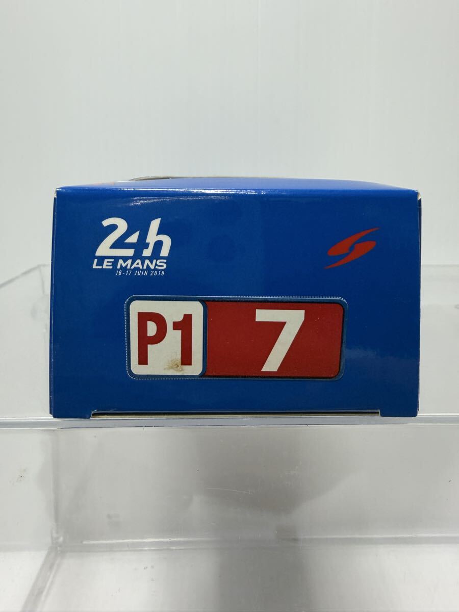S7006 spark 1/43 TOYOTA TS050 HYBRID TOYOTA GAZOO Racing 2nd 24H LM 2018 Spark Toyota No.7 #7 Le Mans Ла Манш