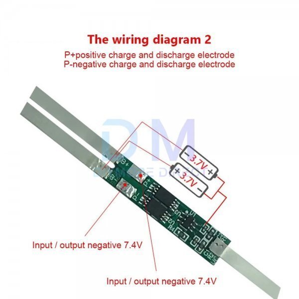 18650 lithium аккумулятор зарядное устройство защита панель 2s 7.4v 6A lithium ион . зарядка /. разряд защита lithium батарейка 1 листов немедленная уплата E