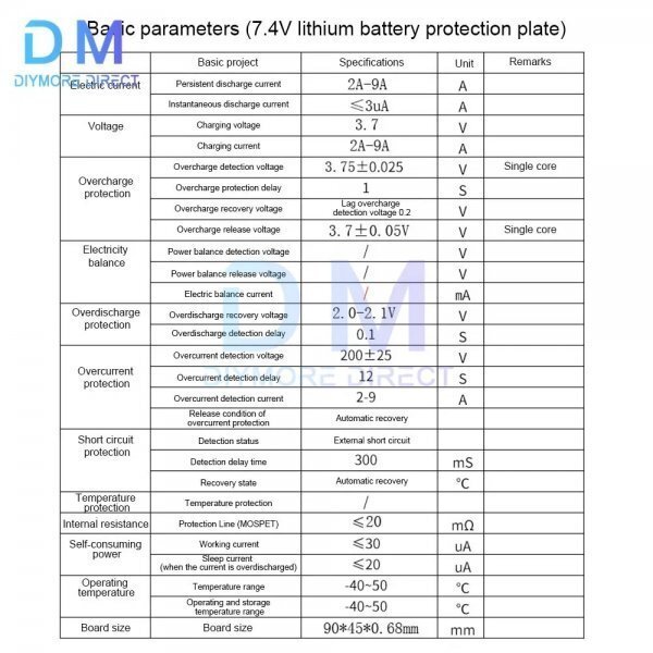 18650 lithium аккумулятор зарядное устройство защита панель 2s 7.4v 6A lithium ион . зарядка /. разряд защита lithium батарейка 1 листов немедленная уплата E