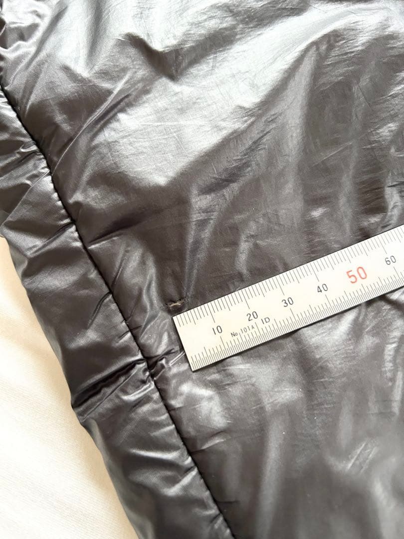 ENLIGHTENED EQUIPMENT Jacket Black Mサイズ　登山　ハイク　UL　ウルトラライト　軽量　化繊　ダウン　ジャケット　プルオーバー　山　道_画像6