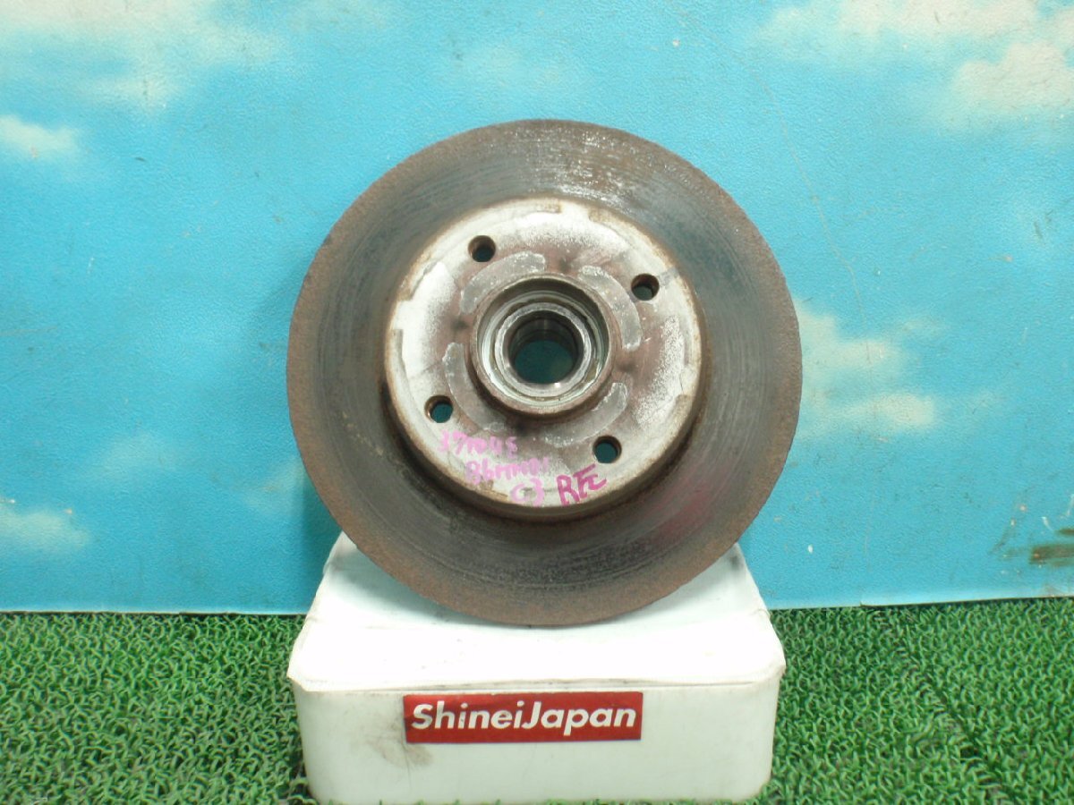 B6HN01　シトロエンC3　リア ディスク ブレーキ ローター左　371048JJ_画像1