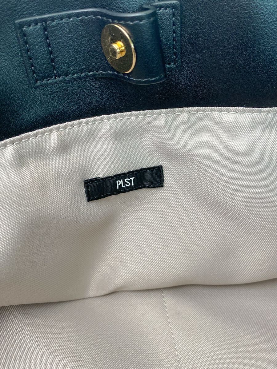 F701-2 с биркой PLST плюс te чёрный стеганое полотно большая сумка большая вместимость обычная цена 9,900 иен 