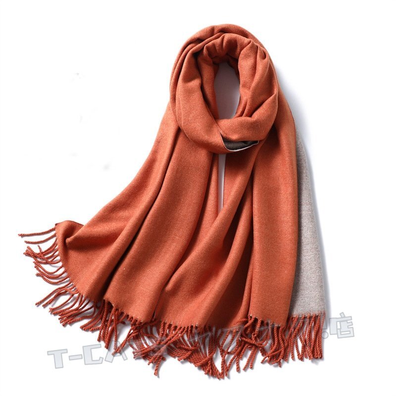 * новый товар новое поступление большой размер прекрасное качество сверху товар elegant стиль ходить на работу защищающий от холода кашемир двусторонний specification палантин muffler orange для мужчин и женщин 