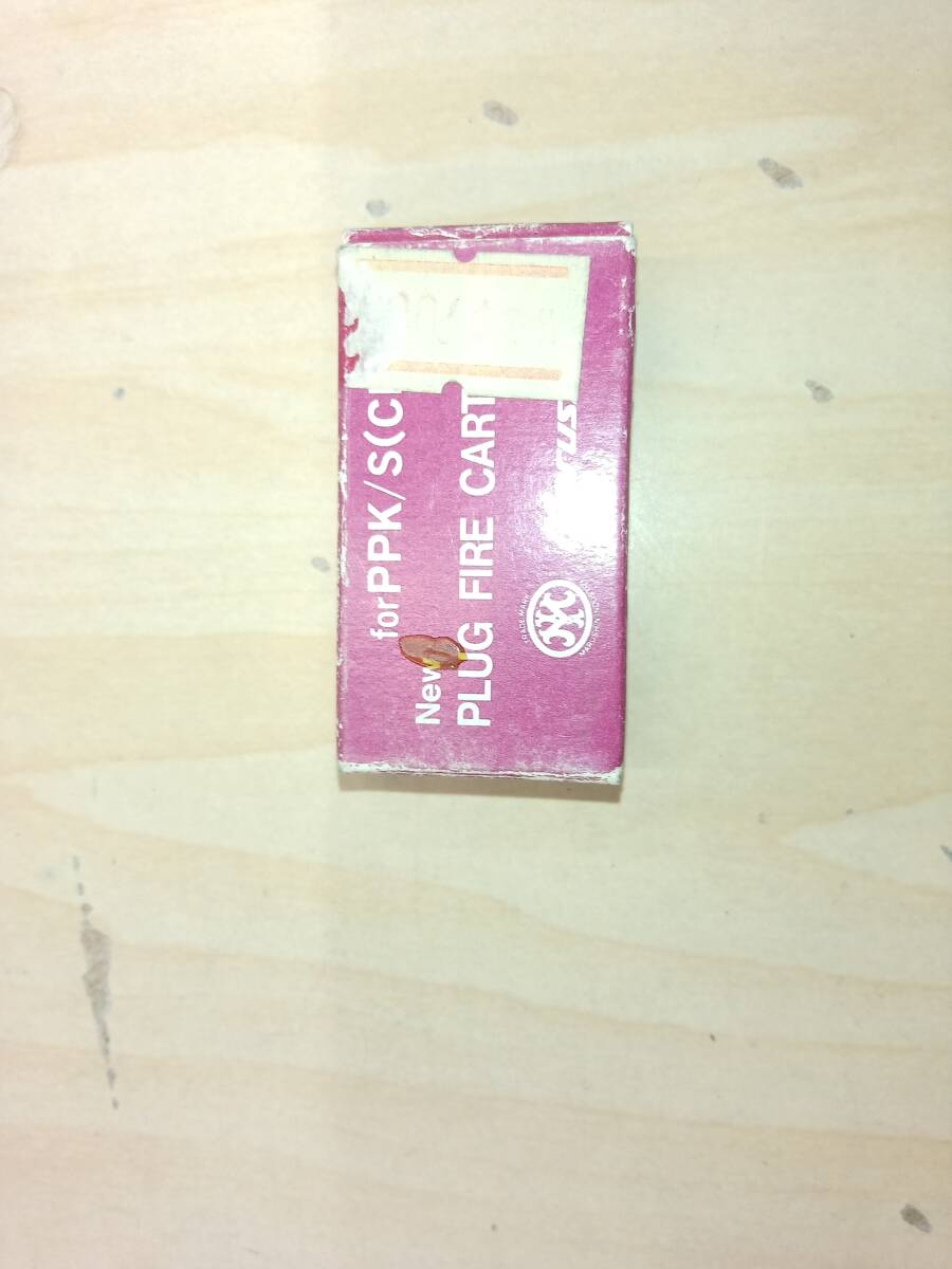 未使用 マルシン ワルサー PPK/S用 カートリッジ ニュー プラグ ファイヤー NPFC _画像1