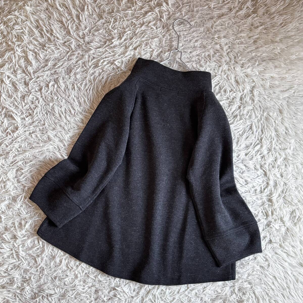 ③ アトリエシックス SIX コクーンスリーブ ハイネック プルオーバー トップス 38_画像4