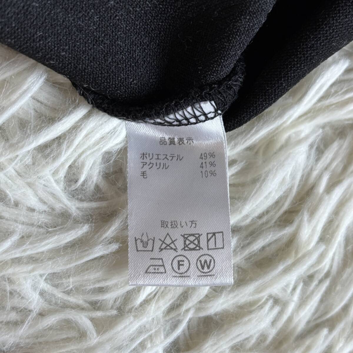 ③ アトリエシックス SIX コクーンスリーブ ハイネック プルオーバー トップス 38_画像8