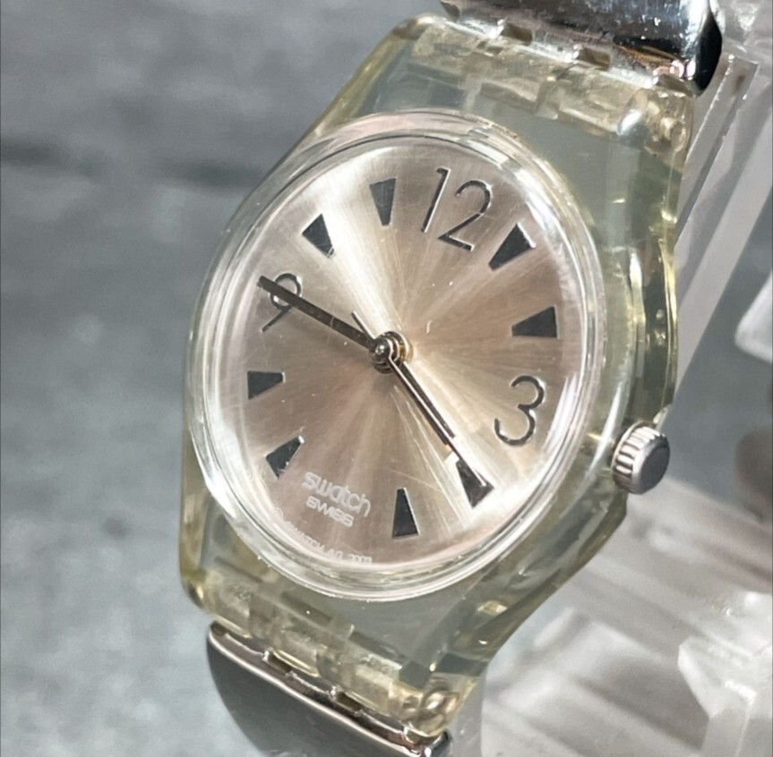 1円スタート SWATCH スウォッチ NATURAL SIGNS LM124G_画像3