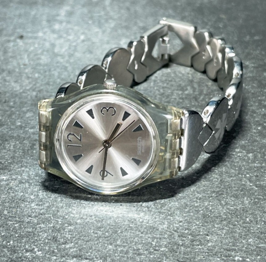 1円スタート SWATCH スウォッチ NATURAL SIGNS LM124G_画像4