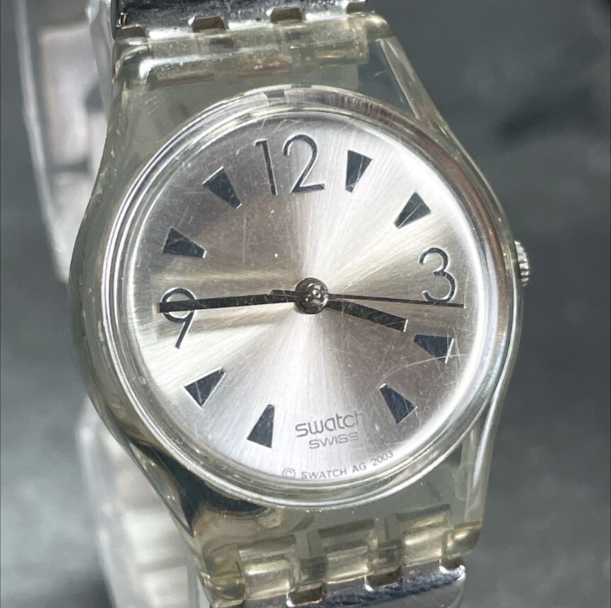 1円スタート SWATCH スウォッチ NATURAL SIGNS LM124G_画像2